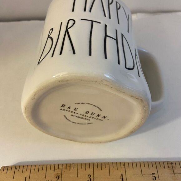 Rae Dunn “Happy Birthday” mug - Picture 2 of 2